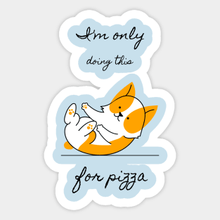 Pizza Love Sticker